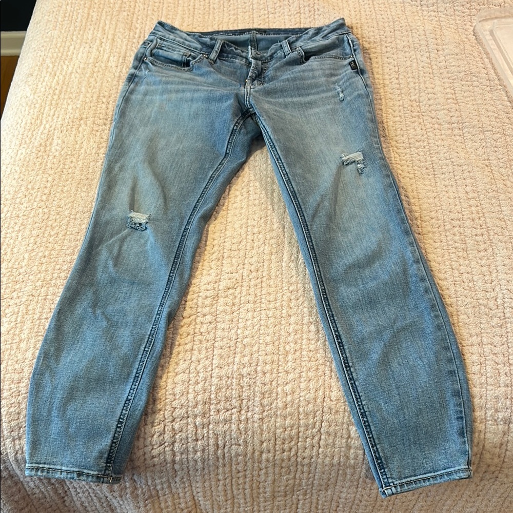 Women's Blue Jeans (Silver)